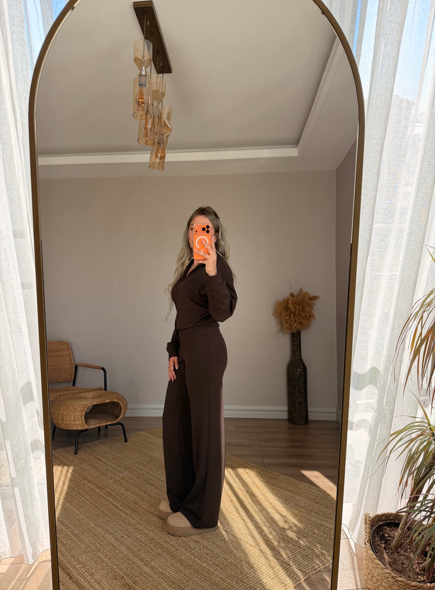 KAHVERENGİ MODAL TAKIM