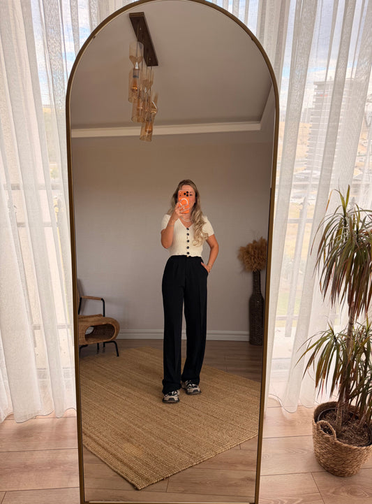 EKRU KISA KOL TRİKO