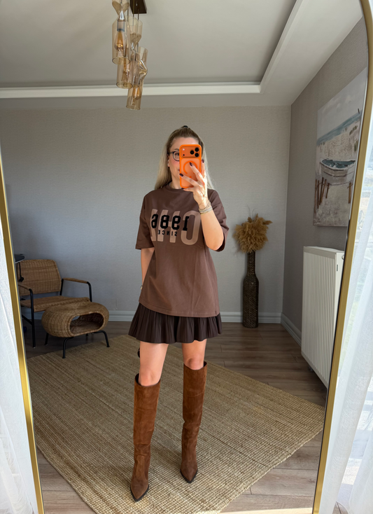 KAHVERENGİ TİŞÖRT