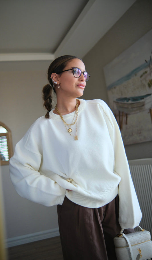 BİSİKLET YAKA KAZAK