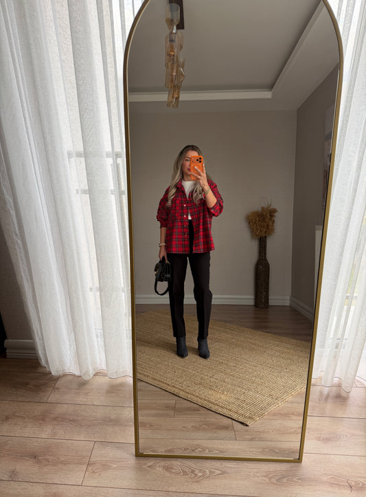 SİYAH HAVUÇ KESİM PANTOLON