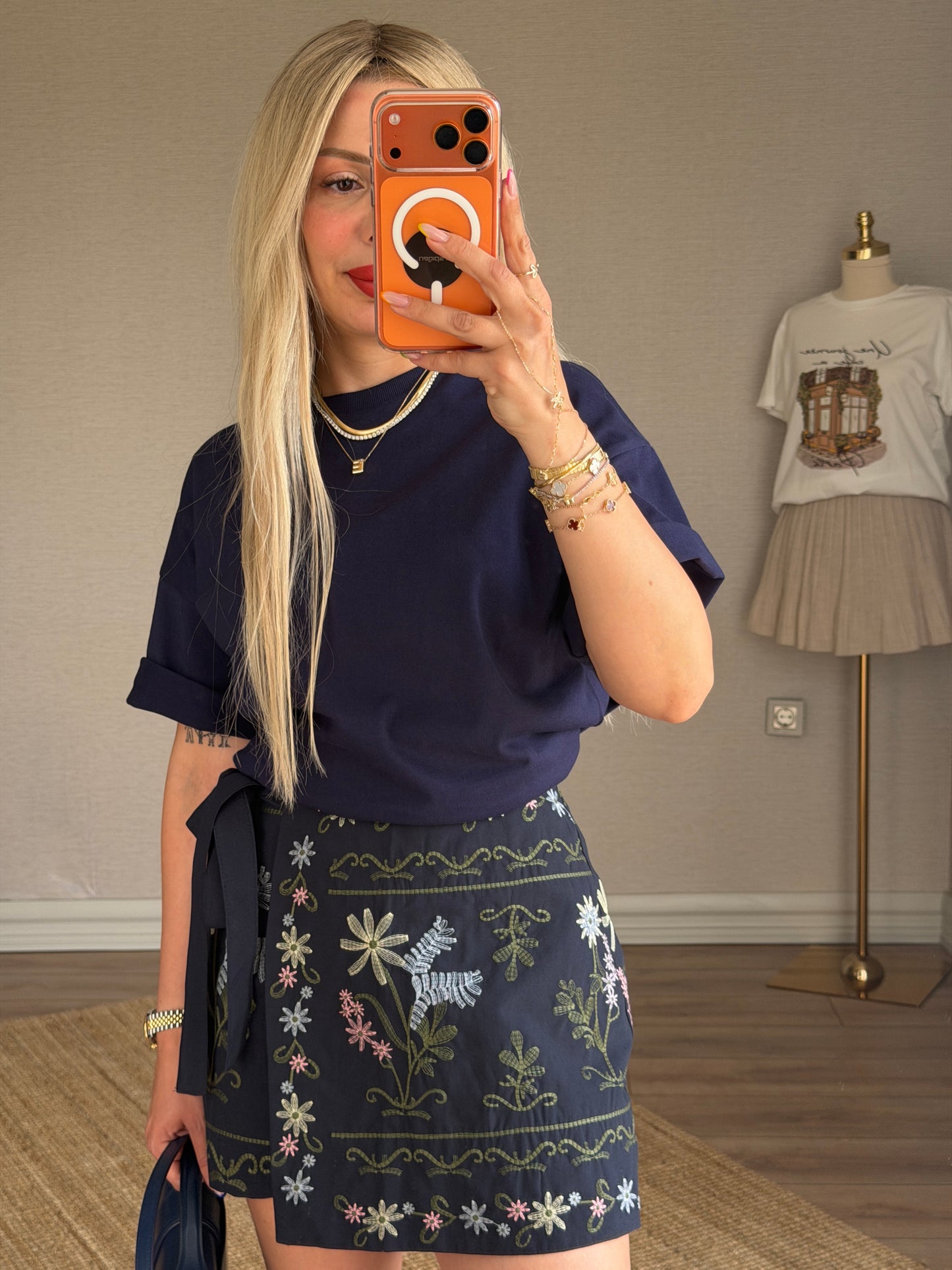 QUZU LACİVERT CROP