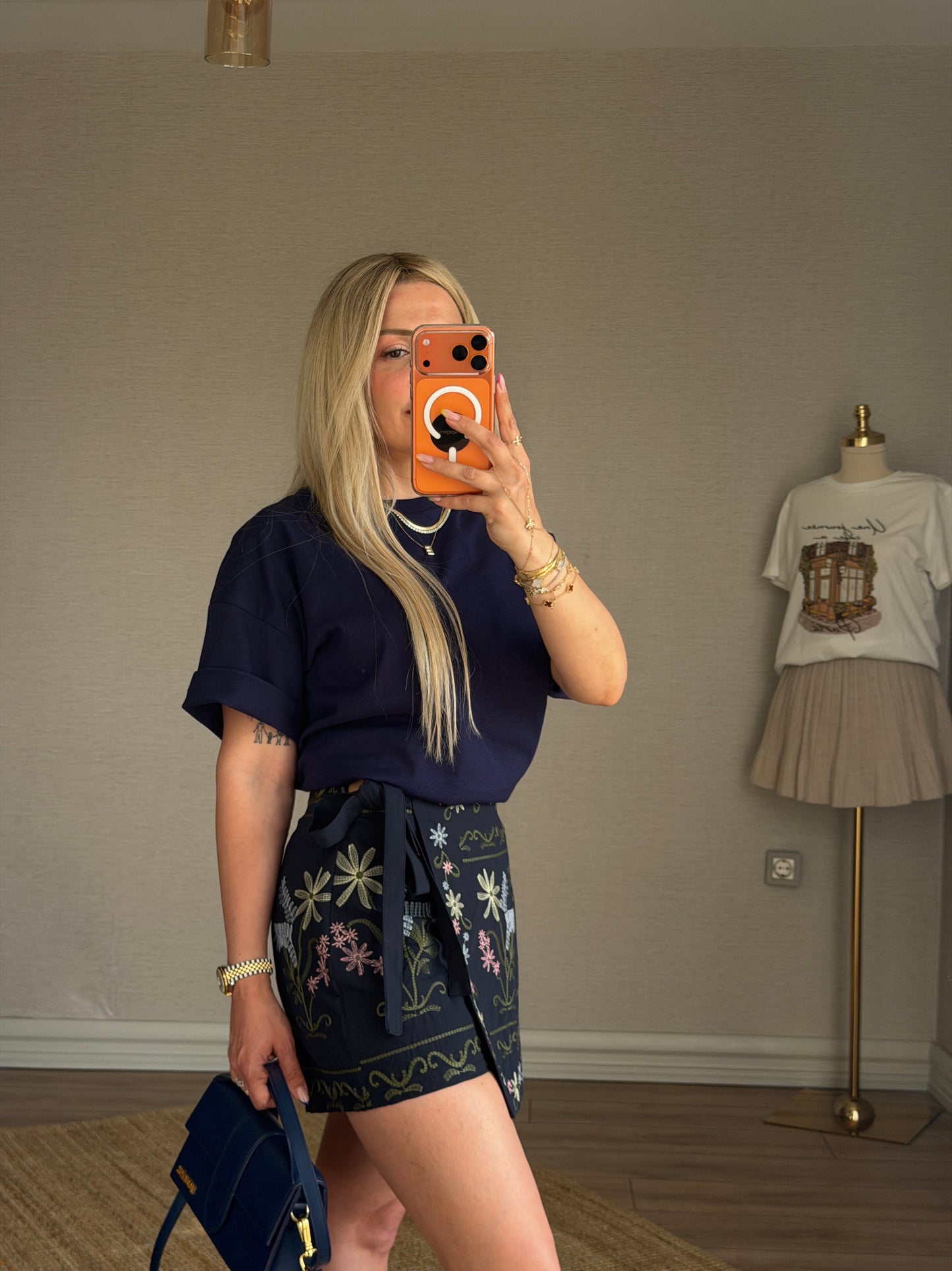 QUZU LACİVERT CROP