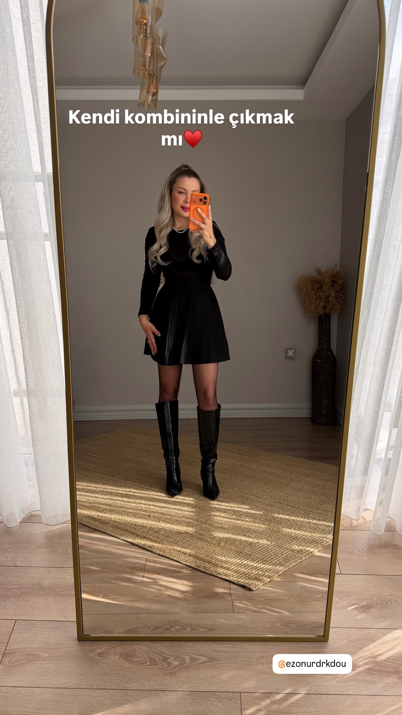 SİYAH TRANSPARAN BLUZ