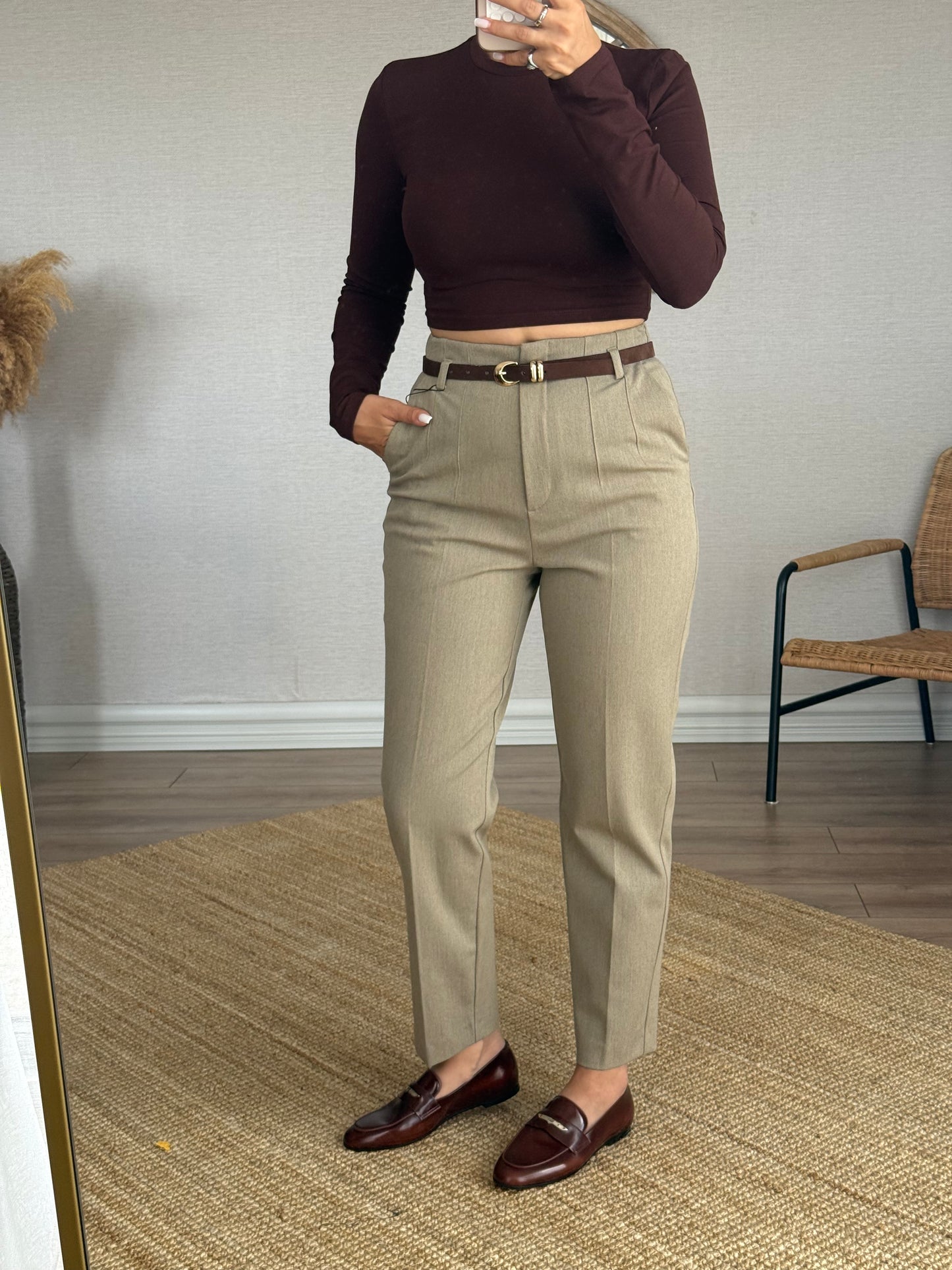 DİLVİN HAVUÇ KESİM PANTOLON