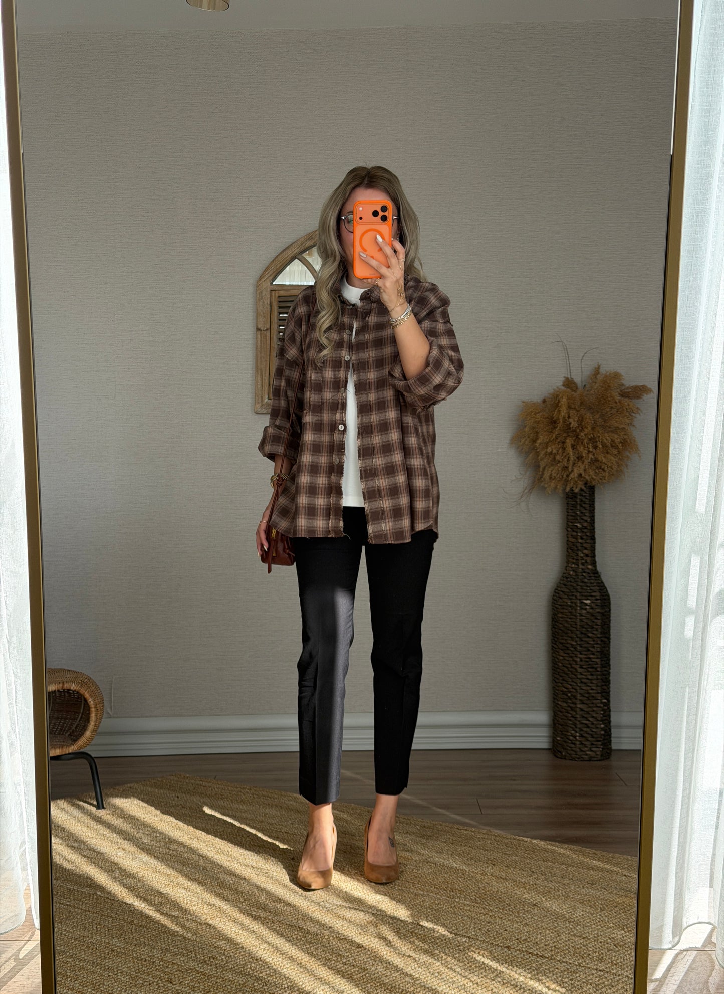 LAZER KESİM ODUNCU GÖMLEĞİ