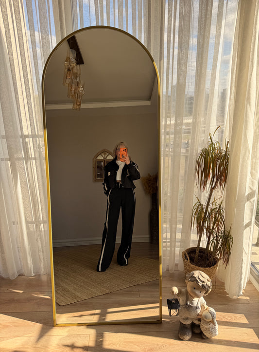 SİYAH ŞERİT DETAYLI TAKIM