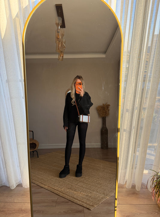 DİLVİN SİYAH TAYT