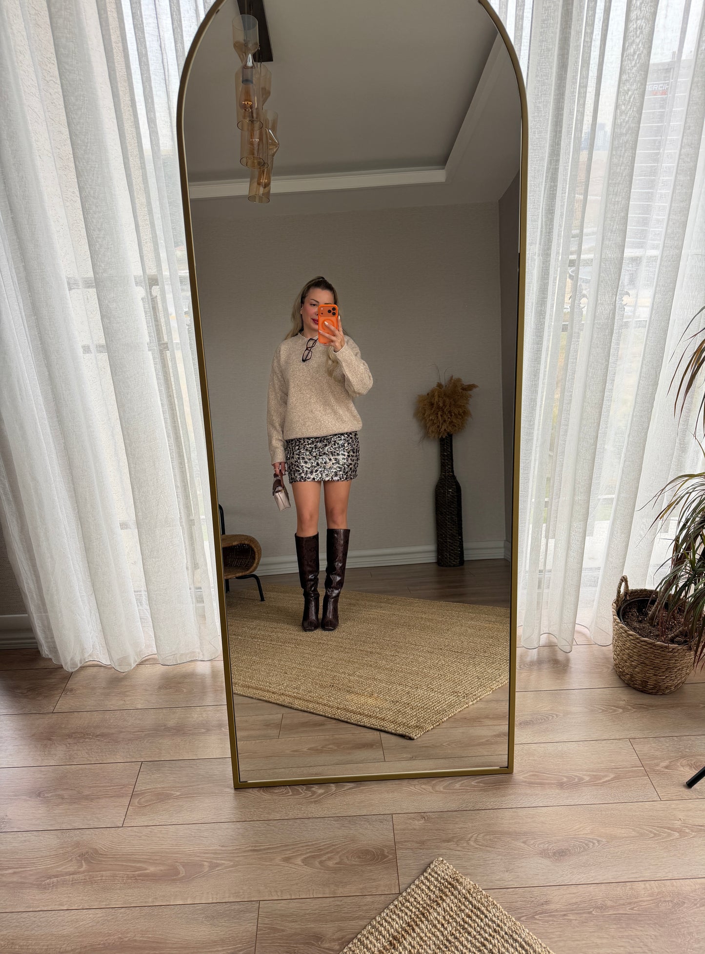 DİLVİN KREM BİSİKLET YAKA KAZAK