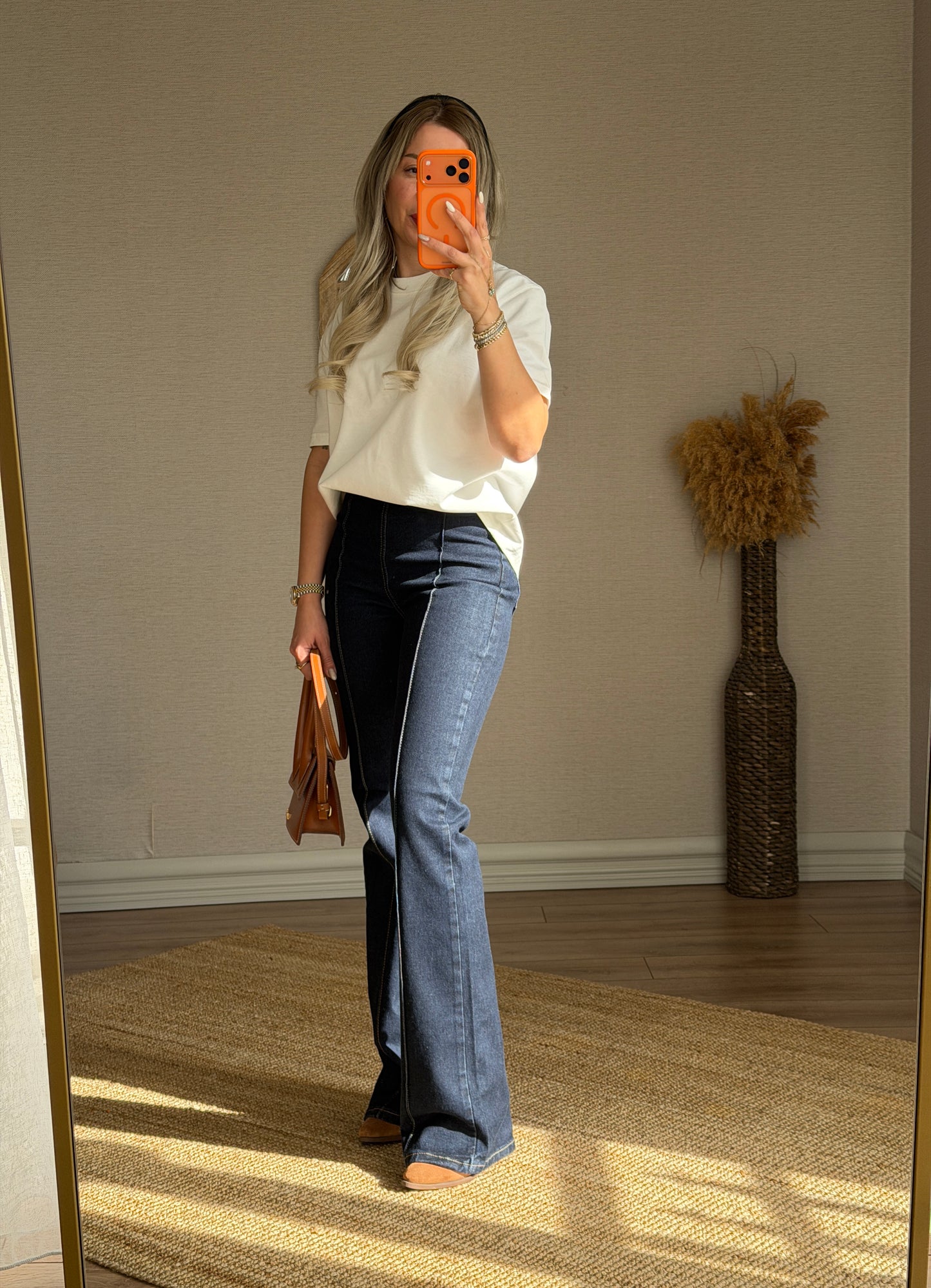 DİLVİN YANDAN FERMUARLI KOT