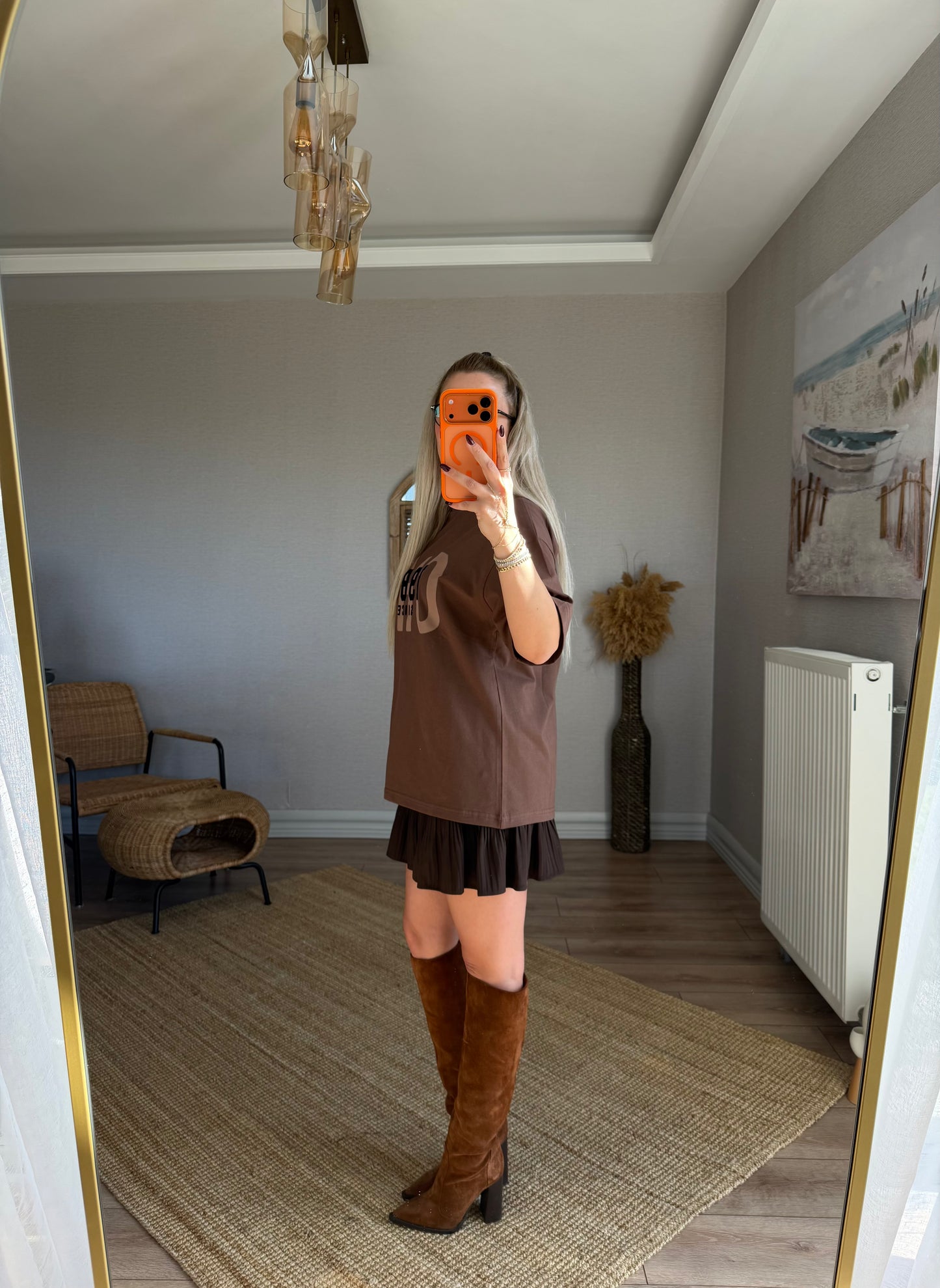 KAHVERENGİ TİŞÖRT