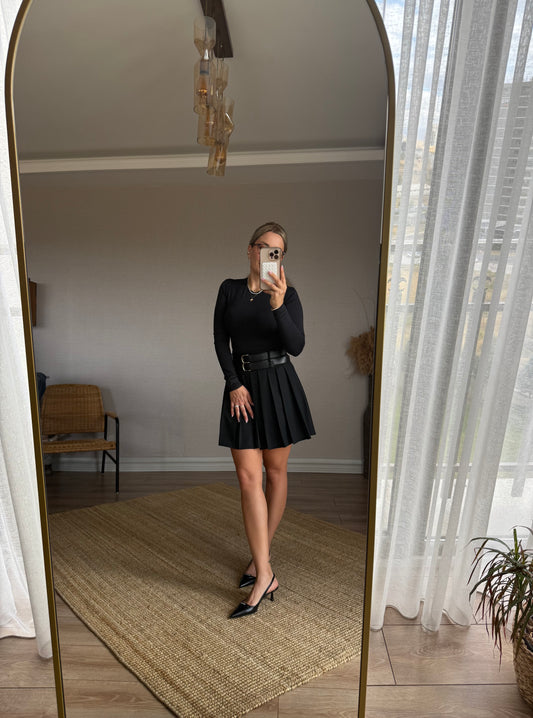 SİYAH ÇITÇITLI BODY