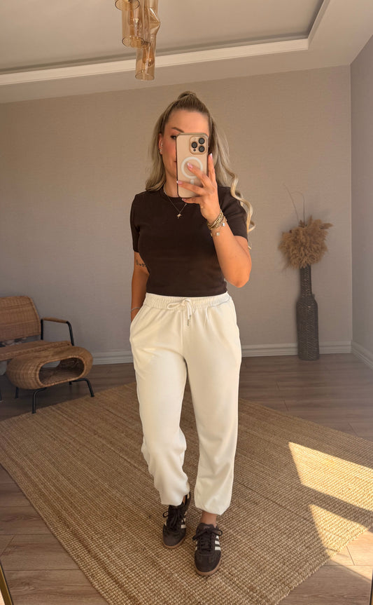 EKRU JOGGER EŞOFMAN ALTI